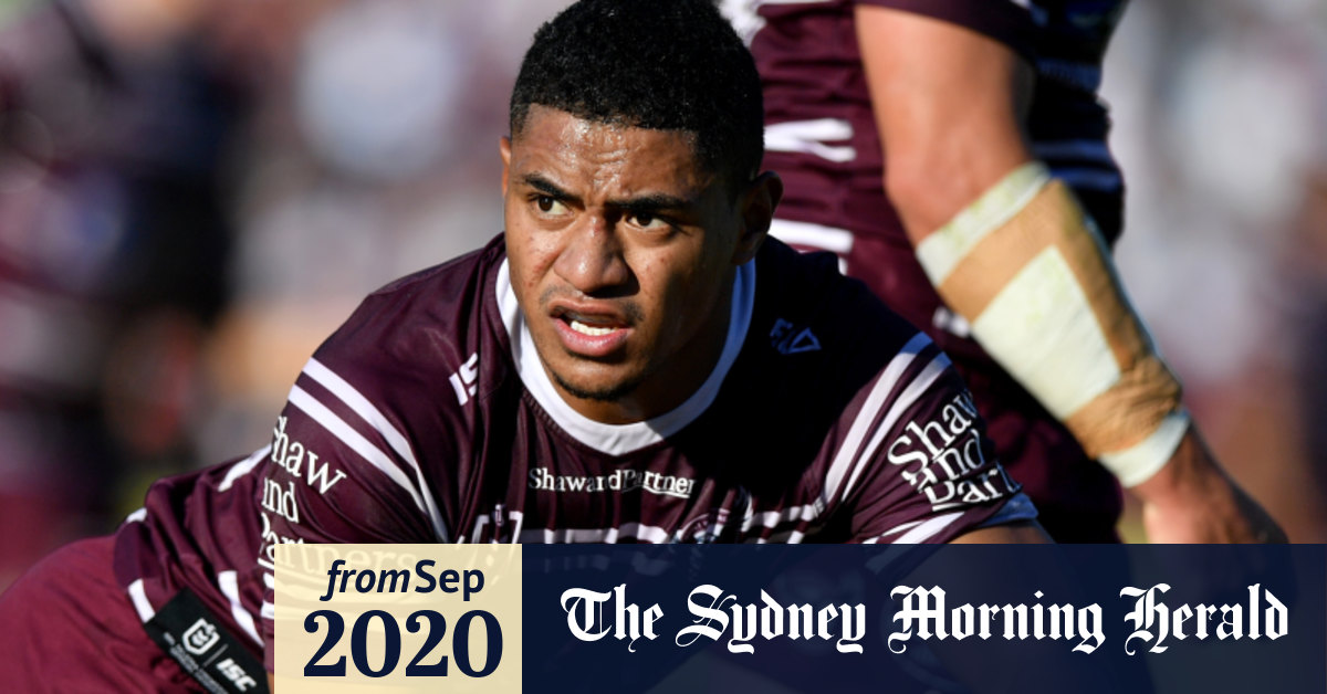 NRL 2020 Manly Sea Eagles Extend Manase Fainu s Contract Despite 